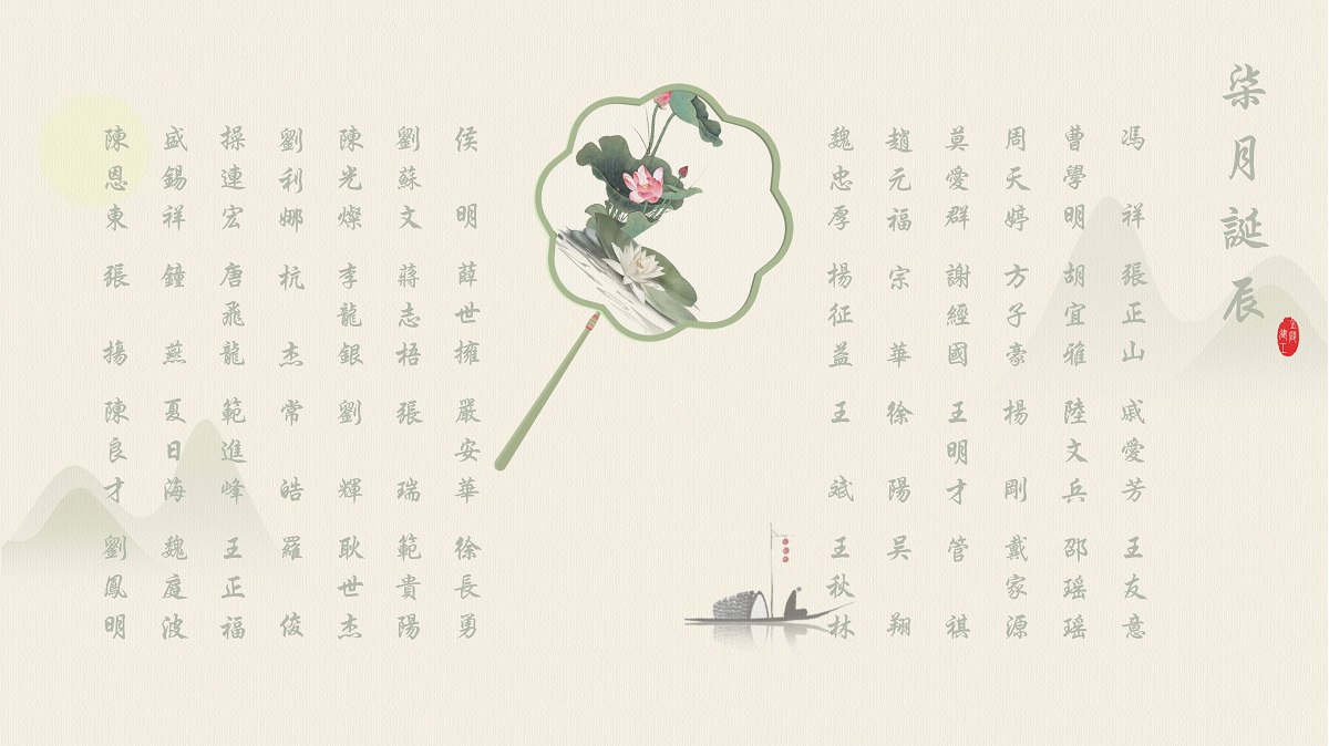 【生日祝?！抗ё?月生日的員工生日快樂！