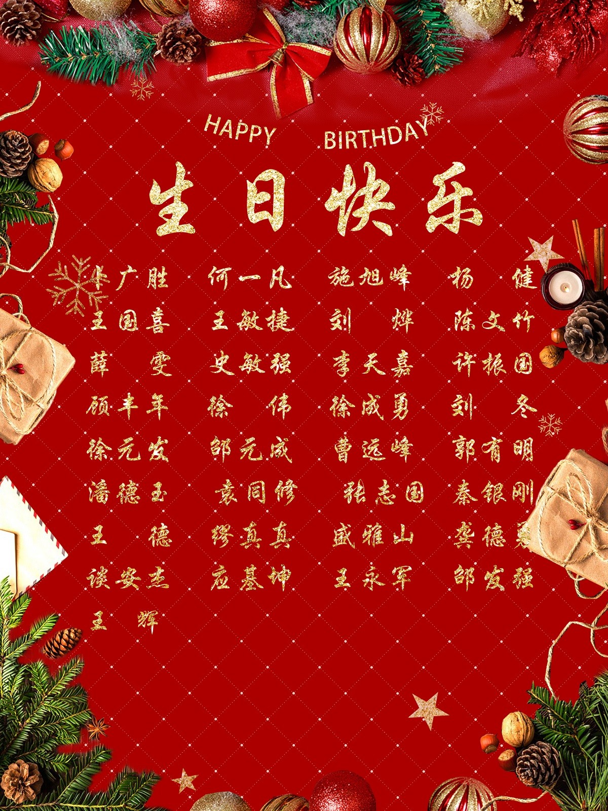 【生日祝?！抗ё?2月生日的員工生日快樂！
